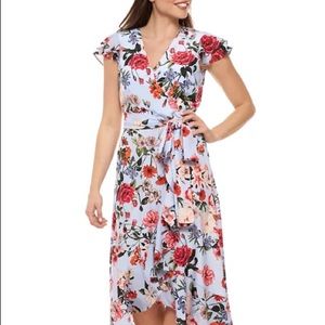 Vince Camuto Wrap Midi Dress